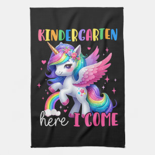 Linge De Cuisine Licorne de maternelle j'arrive retour à l'école