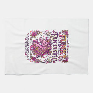 Linge De Cuisine Licorne funky et fantastique design zazzle stylé_