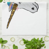 Linge De Cuisine licorne holographique (Plié)