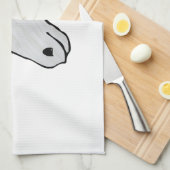 Linge De Cuisine licorne holographique (Quart Plié)