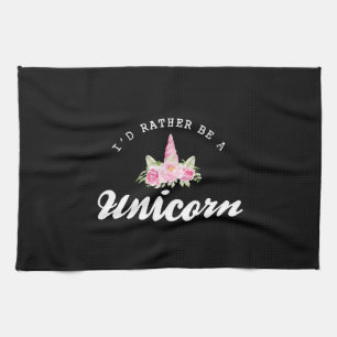 Linge De Cuisine Licorne Je préférerais être une licorne