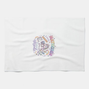 Linge De Cuisine Licorne Mathicorne Mode Typographie Adorable Desig