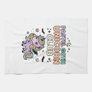 Linge De Cuisine Licorne Pastel Goth Licorne Club Graphique Tendanc