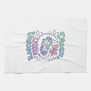 Linge De Cuisine Licorne rêve grand petit cadeau licorne idée vecte