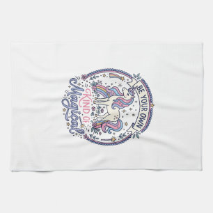 Linge De Cuisine Licorne Soyez Votre Propre Genre de Magique Enjoué