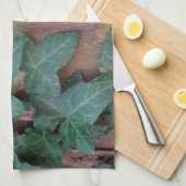 Linge De Cuisine lierre sur arbre (Quart Plié)