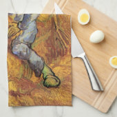 Linge De Cuisine Lieuseuse de gerbes (d'après Millet) par Vincent v (Quart Plié)