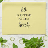 Linge De Cuisine Life is Better at the Beach Kitchen (Plié)