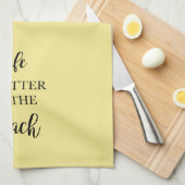 Linge De Cuisine Life is Better at the Beach Kitchen (Quart Plié)