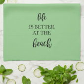 Linge De Cuisine Life is Better at the Beach Kitchen (Plié)