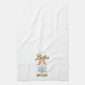 Linge De Cuisine Life is Better with a Book Kitchen Towel (Vertical)