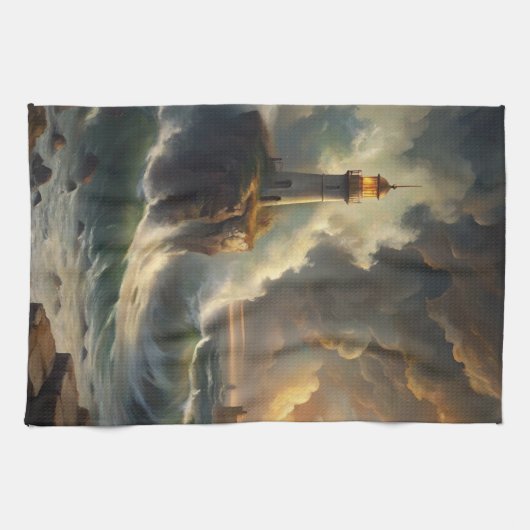 Linge De Cuisine Lighthouse (Horizontal)