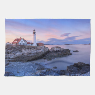 Linge De Cuisine Lighthouses Cape Elizabeth, Maine