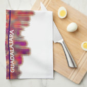 Linge De Cuisine Ligne aérienne de Guadalajara (Quart Plié)