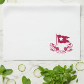 Linge De Cuisine Ligne blanche logo d'étoile (Plié)