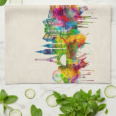 Linge De Cuisine Ligne d'atterrissage de Las Vegas (Plié)