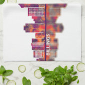 Linge De Cuisine Ligne de Billings (Plié)