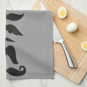 Linge De Cuisine Ligne de moustache (Quart Plié)