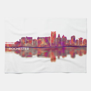 Linge De Cuisine Ligne Skyline Rochester Minnesota