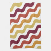 Linge De Cuisine Lignes ondulées rétro - Robe chaude (Vertical)