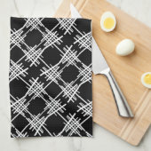 Linge De Cuisine Lignes rétro (Quart Plié)