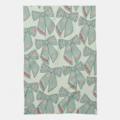 Linge De Cuisine Lignes vertes Sage (Vertical)