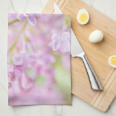 Linge De Cuisine Lilac Fleurs Mist (Quart Plié)