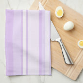 Linge De Cuisine Lilac rayures (Quart Plié)