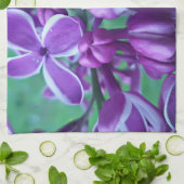 Linge De Cuisine Lilac variété de couleurs (Plié)