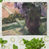 Linge De Cuisine Lilacs dans une fenêtre | Mary Cassatt (Plié)