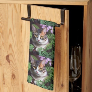 Linge De Cuisine Lilah l'enfer de Tortoiseshell : Un Chat d'une bea