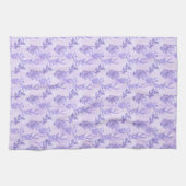 Linge De Cuisine Lilas assez pourpres (Horizontal)