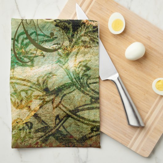 Linge De Cuisine Lillies (Quart Plié)