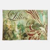 Linge De Cuisine Lillies (Horizontal)