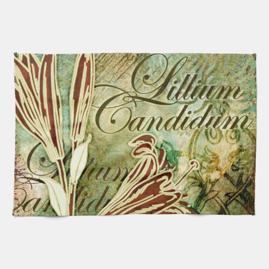 Linge De Cuisine Lillium candidum (Horizontal)