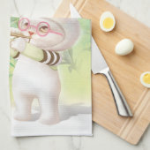 Linge De Cuisine Lily florissante (Quart Plié)