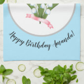 Linge De Cuisine Lily of the valley (Plié)