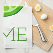 Linge De Cuisine Lime (Quart Plié)