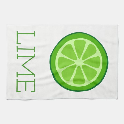 Linge De Cuisine Lime (Horizontal)