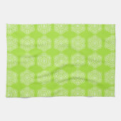 Linge De Cuisine Lime Mandala (Horizontal)