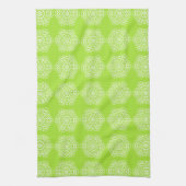 Linge De Cuisine Lime Mandala (Vertical)