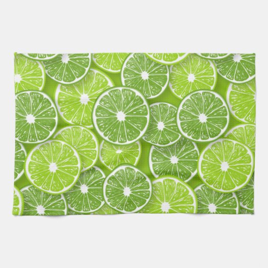 Linge De Cuisine Lime pop (Horizontal)