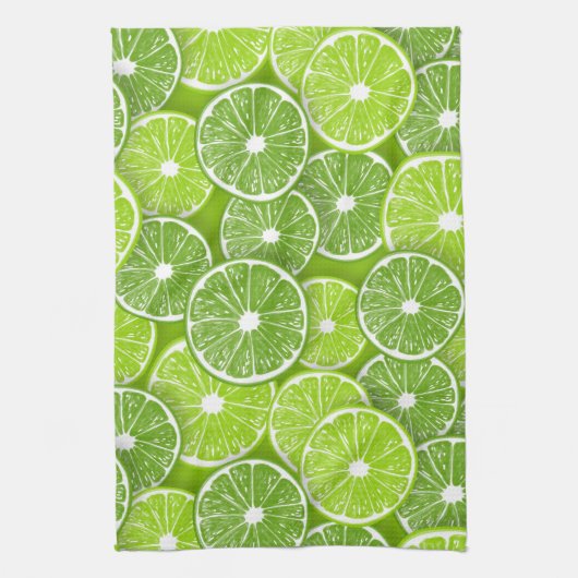 Linge De Cuisine Lime pop (Vertical)