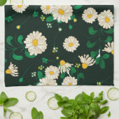 Linge De Cuisine L'imitation du dessin d'enfant brodé. (Plié)