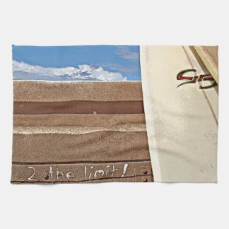 Linge De Cuisine Limite de la planche de surf 2the de surf surfant