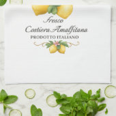 Linge De Cuisine Limoncello Italy Amalfi Coast (Plié)