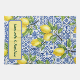 Linge De Cuisine Limoncello & Sunshine" Citron sicilien