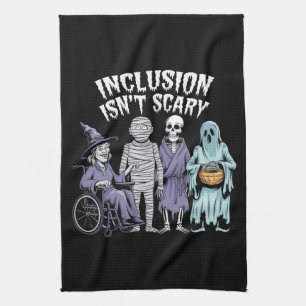 Linge De Cuisine L'inclusion drôle n'est pas effrayante Professeur 