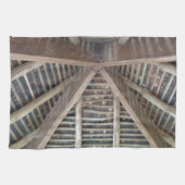 Linge De Cuisine L'intérieur d'un toit en bois (Horizontal)