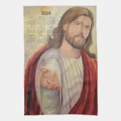 Linge De Cuisine L'Invitation Divine : Calendrier Jésus 2026 (Vertical)